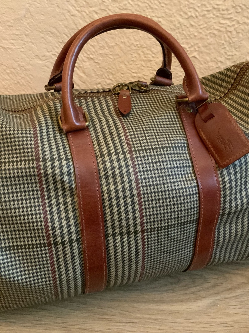 Vintage leather Ralph Lauren travel bag - Picture 10 of 11
